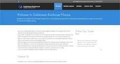 Desktop Screenshot of goldstreamboathousemarina.com